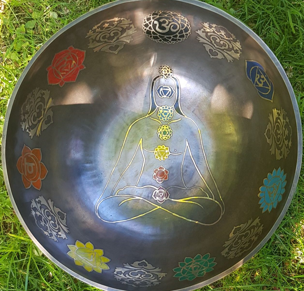 Sieben Chakren-Klangschale