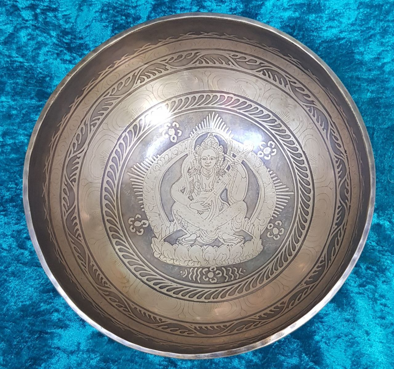 Saraswati klangschale, 1750-2000g,27 cm