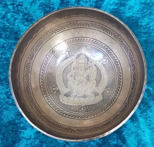 Saraswati klangschale, 1750-2000g,27 cm